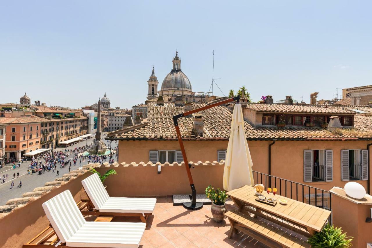 Presidential Penthouse Navona Apartment Roma Exterior foto
