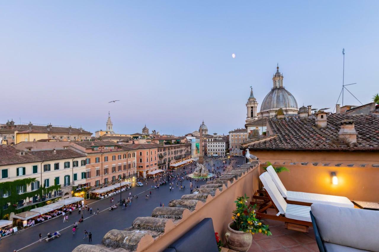 Presidential Penthouse Navona Apartment Roma Exterior foto