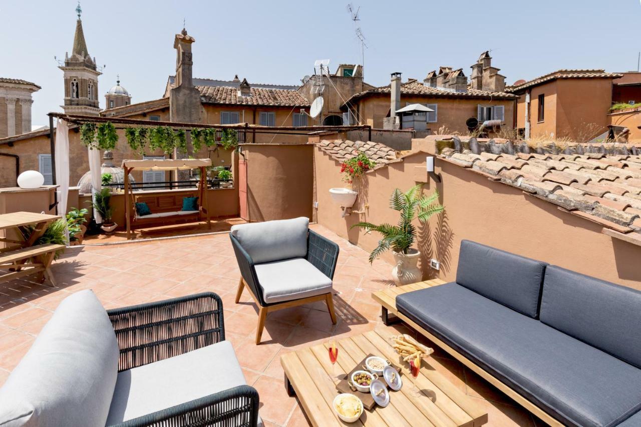 Presidential Penthouse Navona Apartment Roma Exterior foto