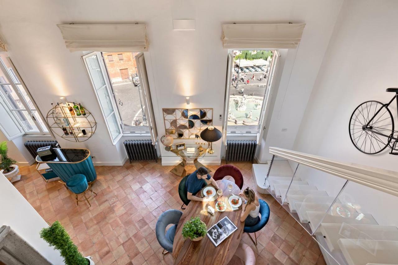 Presidential Penthouse Navona Apartment Roma Exterior foto