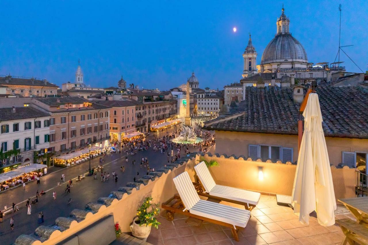 Presidential Penthouse Navona Apartment Roma Exterior foto