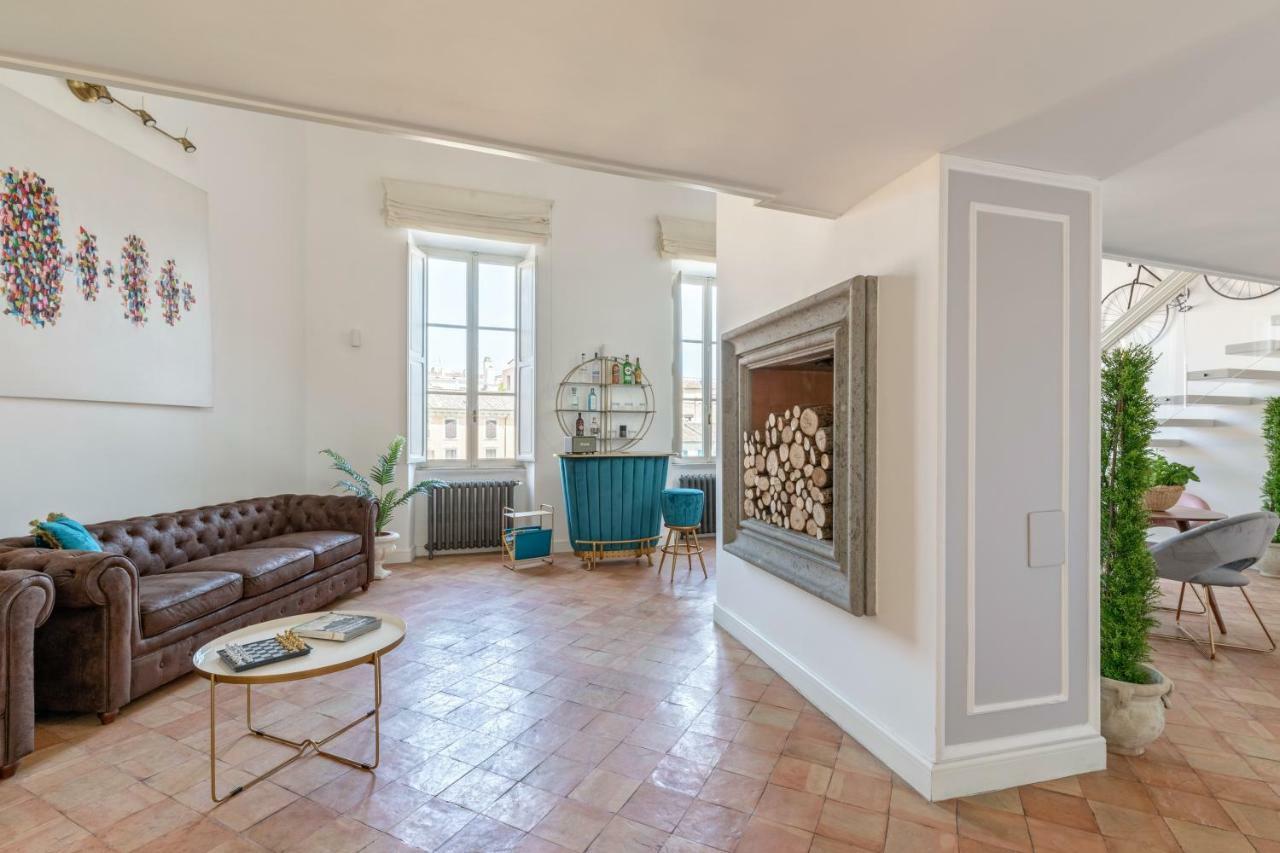 Presidential Penthouse Navona Apartment Roma Exterior foto
