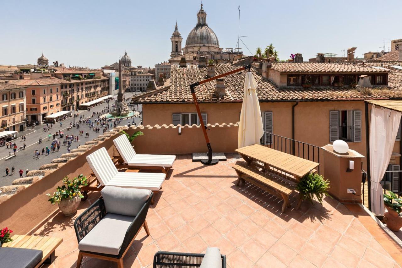 Presidential Penthouse Navona Apartment Roma Exterior foto
